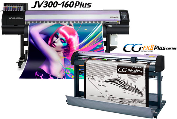 Сольвентный принтер Mimaki JV300 Plus