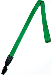 Зеленая лента с креплением пластиковым 3-в-1, 15 мм