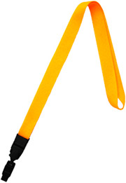 Ярко-желтая лента с креплением пластиковым 3-в-1, 20 мм