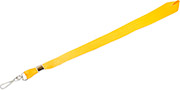 Ярко-желтая лента с карабином, 20мм