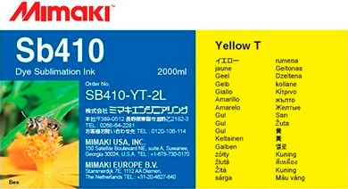 Сублимационные чернила Mimaki Sb410